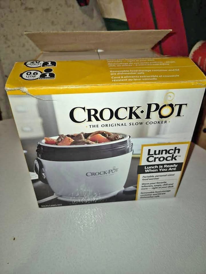Crock-Pot Lunch Crock Food Warmer, Heated Lunch Box