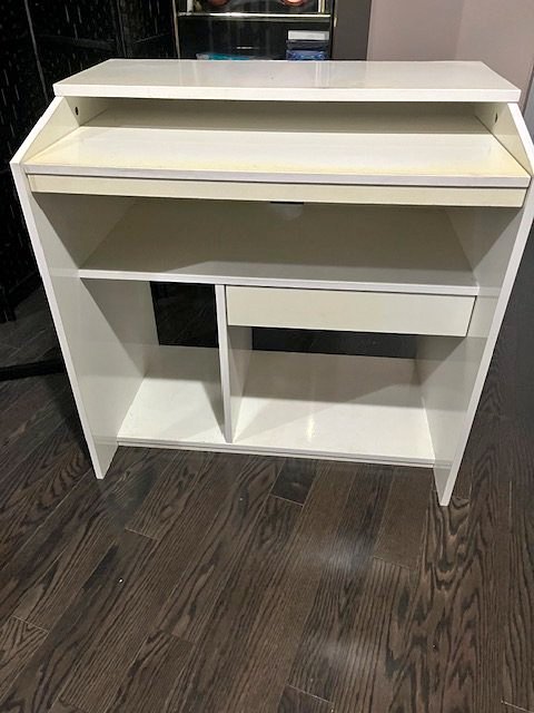 Small White Computer Desk