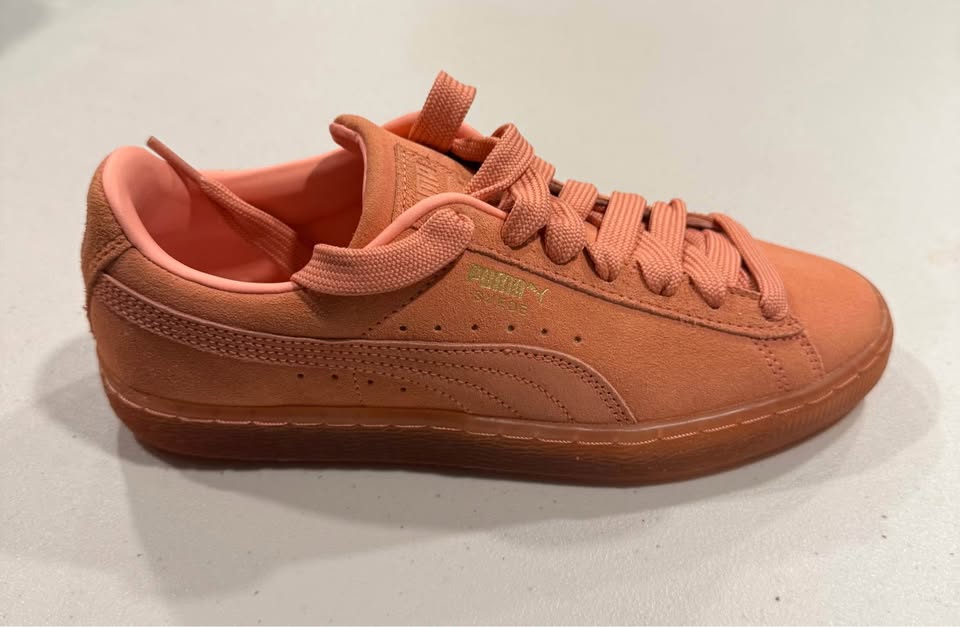 Puma Basket Classic Velour Jr Girls Shoe Size 6.5 - photo 2