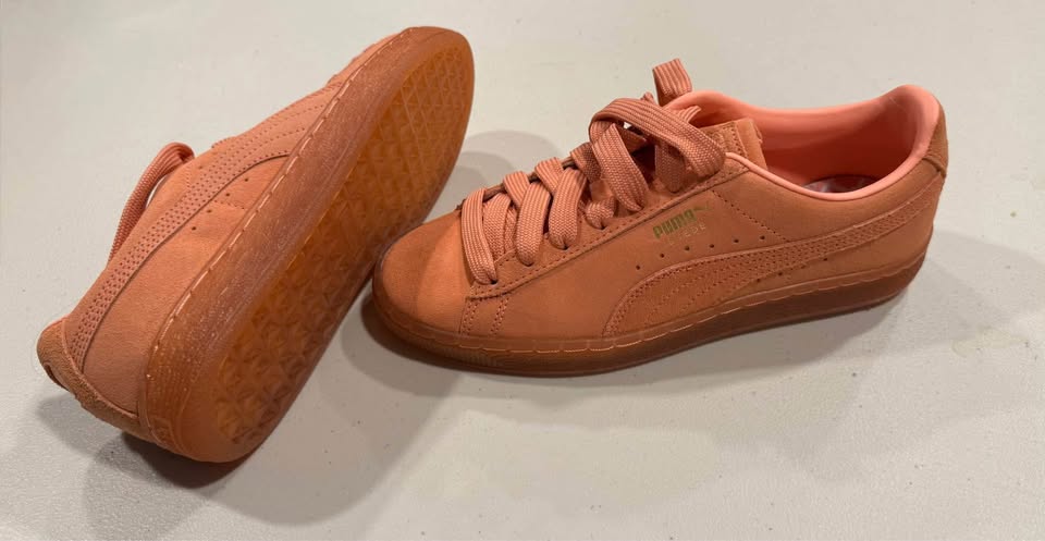 Puma Basket Classic Velour Jr Girls Shoe Size 6.5 - photo 5