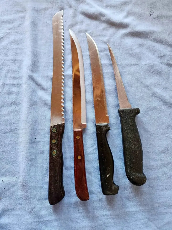 Set of 4 Kitchen Knives