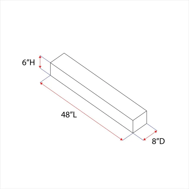 Distressed Fireplace Mantel, Rustic 48" image indicator(2)