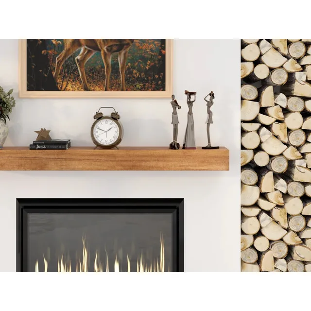 Modern Farmhouse Fireplace Shelf Mantel 60" x 6.25" image indicator(7)