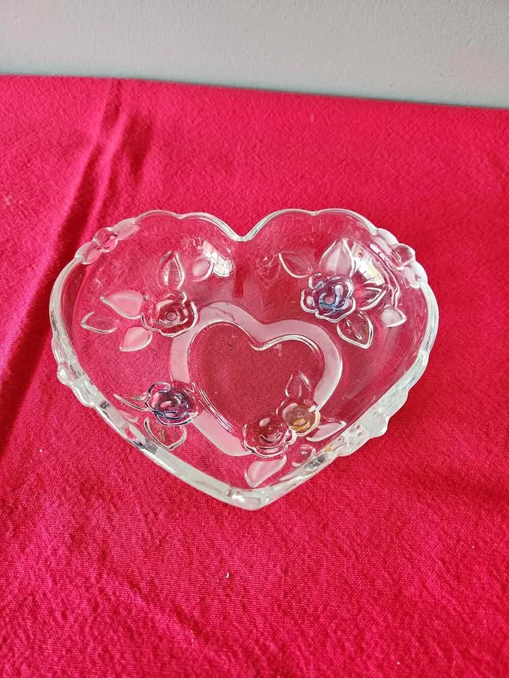 Heart shaped Bowl Crystal