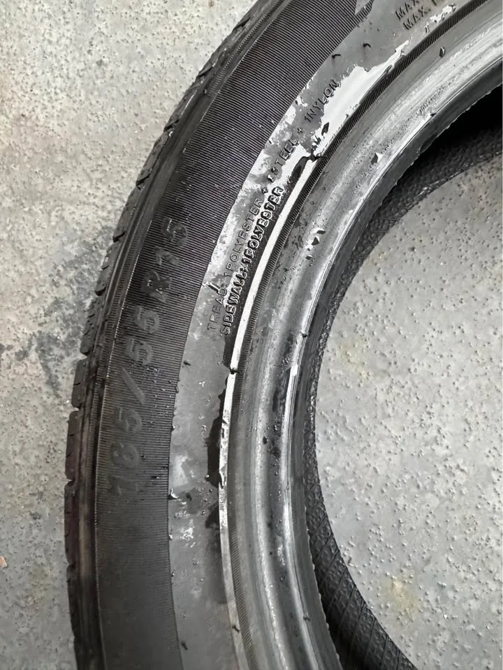 Blackhawk tire 185/55/15 A SET!! image indicator(2)