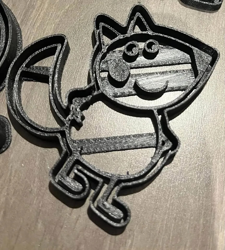 Peppa pig cookie cutter image indicator(4)