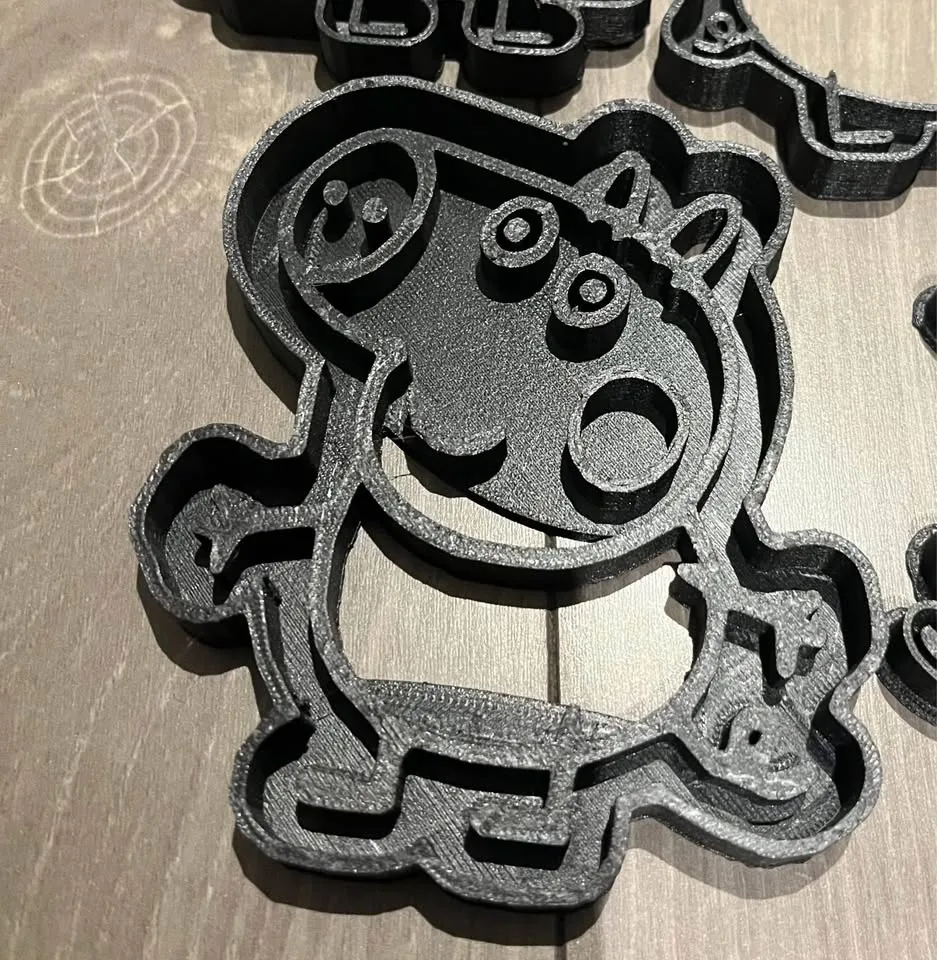 Peppa pig cookie cutter image indicator(6)