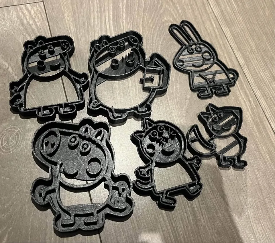 Peppa pig cookie cutter image indicator(7)