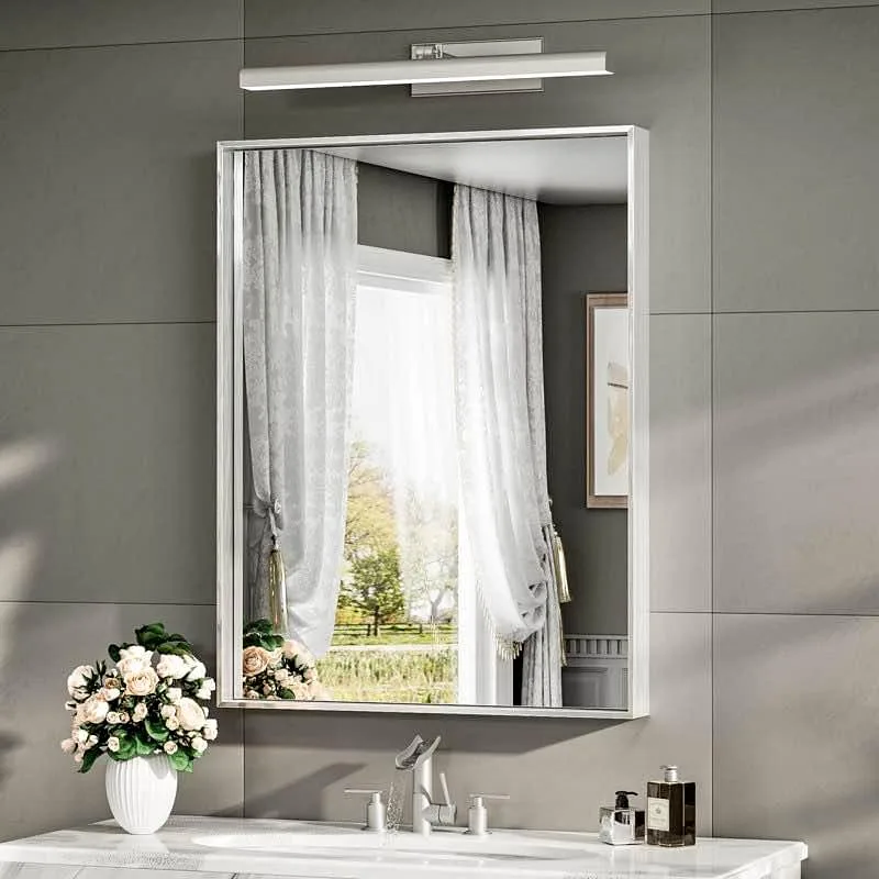 36" x 36" Silver Stemn Mirror by Ebern Designs thumbnail