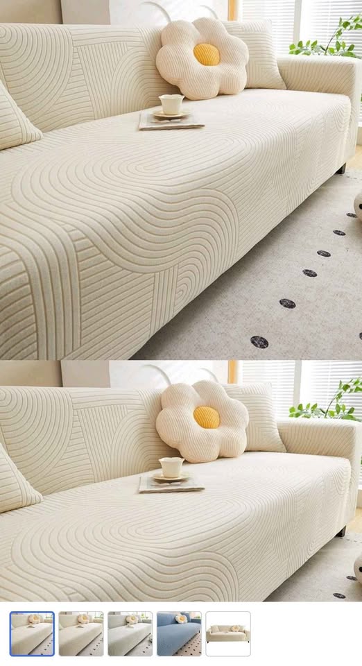 Beige Sofa Cover - photo 4