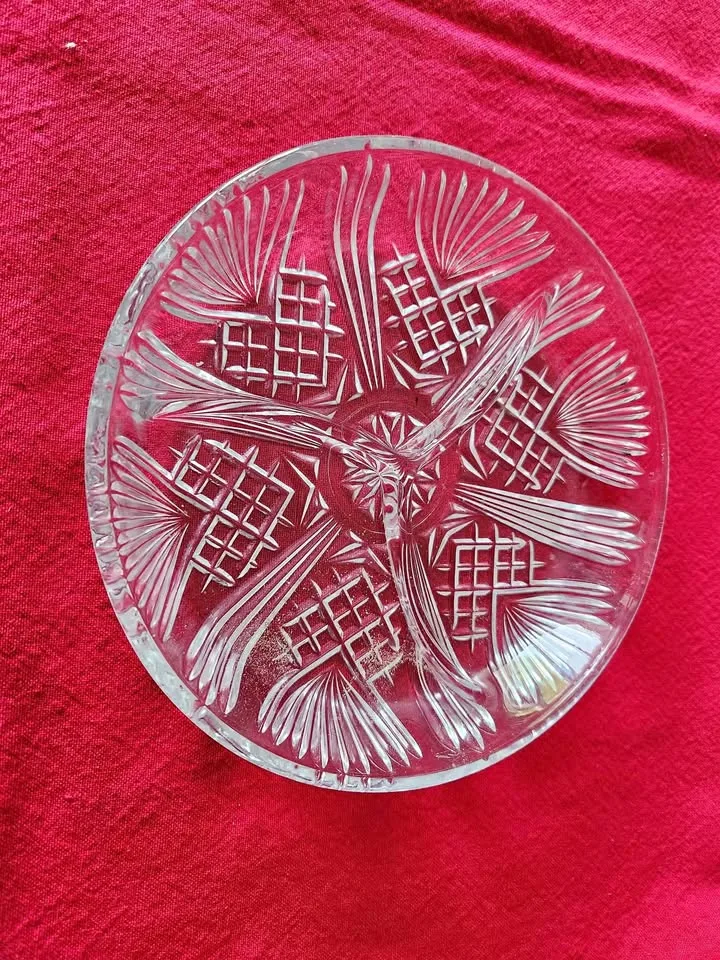 Serving Platter Crystal