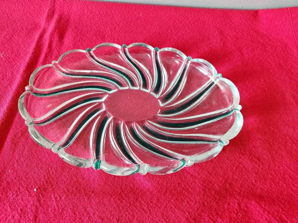 Decorative Platter Crystal