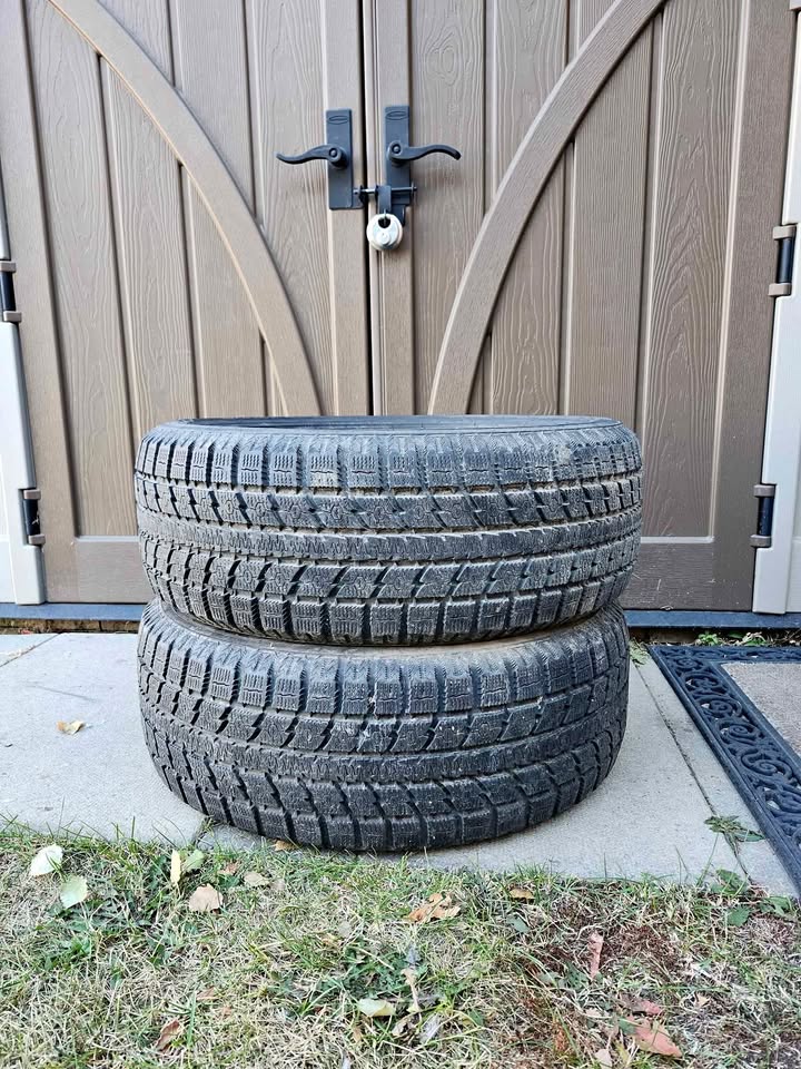 Two 235/55/R18 Tires, 5mm tread remaining