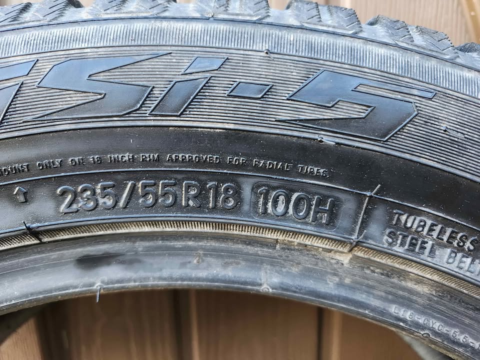 Two 235/55/R18 Tires, 5mm tread remaining - photo 2