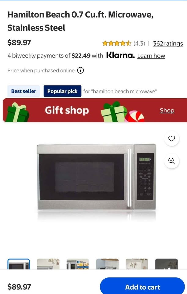 Hamilton Beach Microwave, Stainless Steel - photo 5