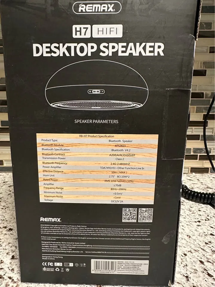 Remax Bluetooth Speaker *MARKHAM* image indicator(2)