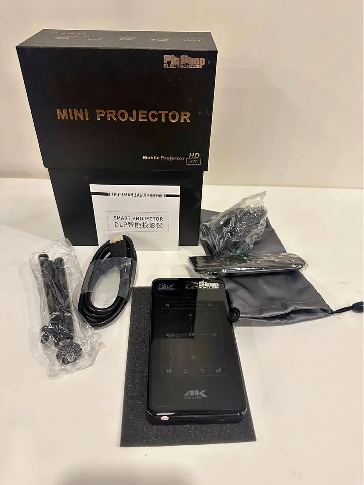 Micro Mini Smart Projector- Built-In Android System thumbnail