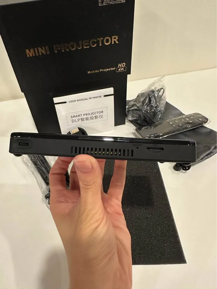 Micro Mini Smart Projector- Built-In Android System image indicator(4)