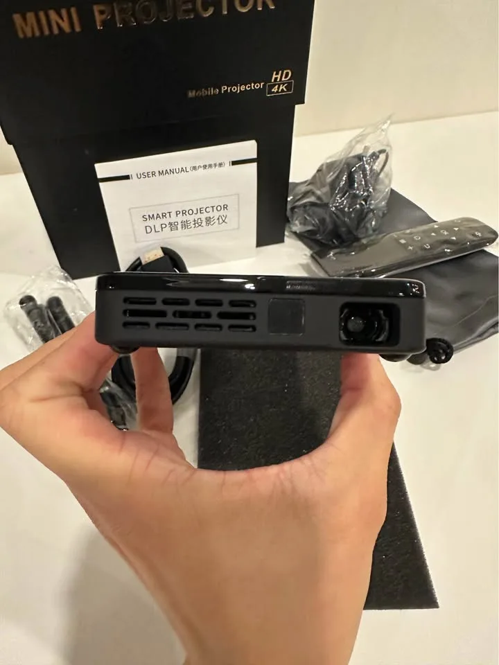 Micro Mini Smart Projector- Built-In Android System image indicator(5)