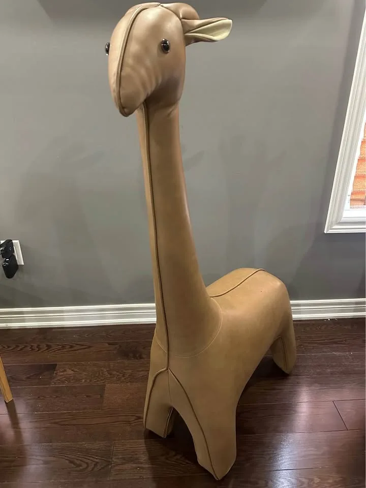 Giraffe Ottoman Stool Decor image indicator(2)