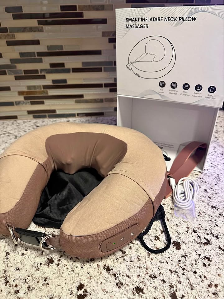 Portable Inflatable Neck Massager