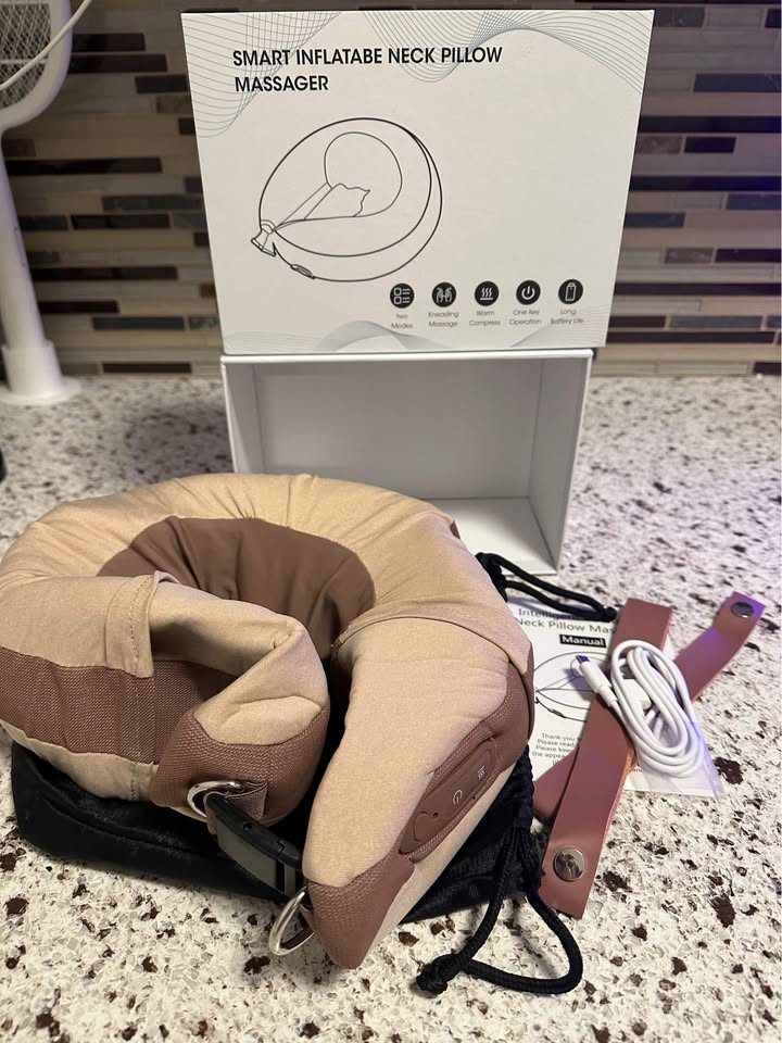 Portable Inflatable Neck Massager - photo 2