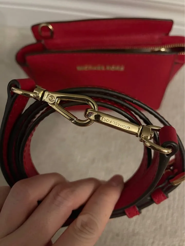 Selma Mini Saffiano Leather Crossbody image indicator(3)