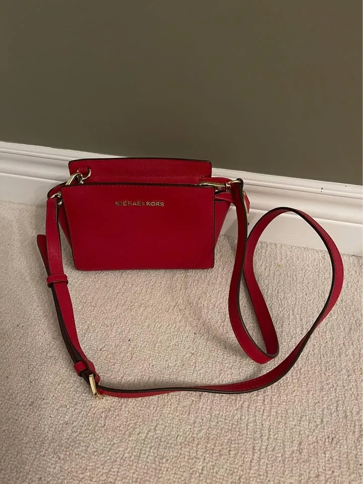 Selma Mini Saffiano Leather Crossbody image indicator(5)