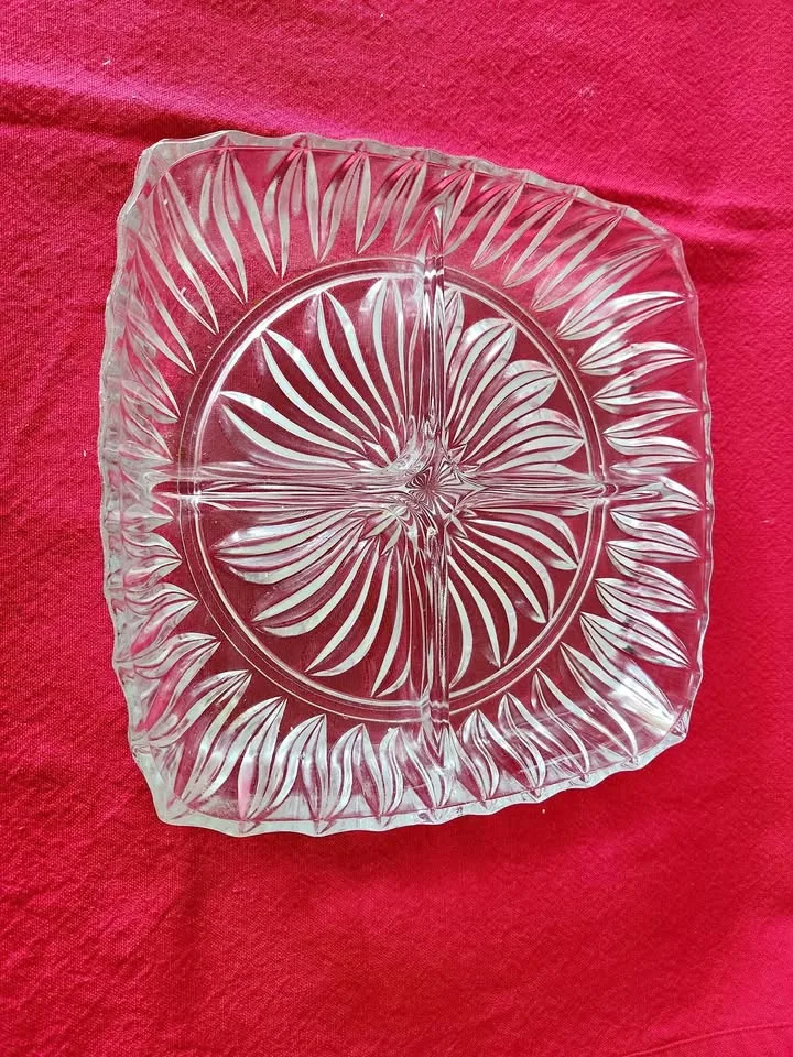 Decorative Platter Crystal