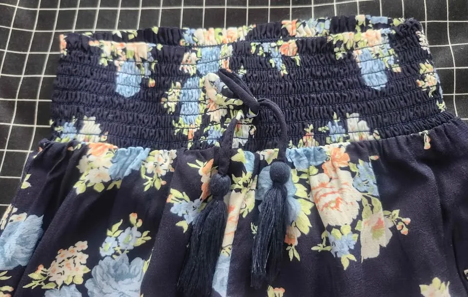 🌸 Floral Cotton Co-ord Set – Girls (8–10 Years) 🌸 image indicator(3)