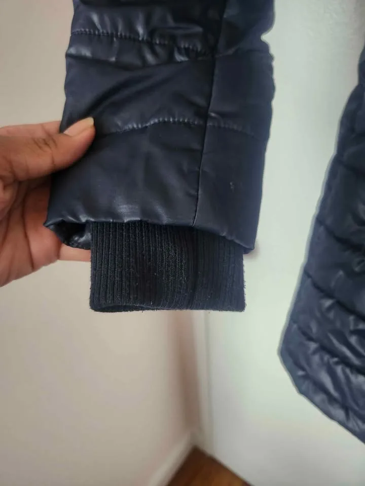 🧥 Joe Fresh Navy Puffer Winter Coat – Kids Size 5/6 🧥 image indicator(4)