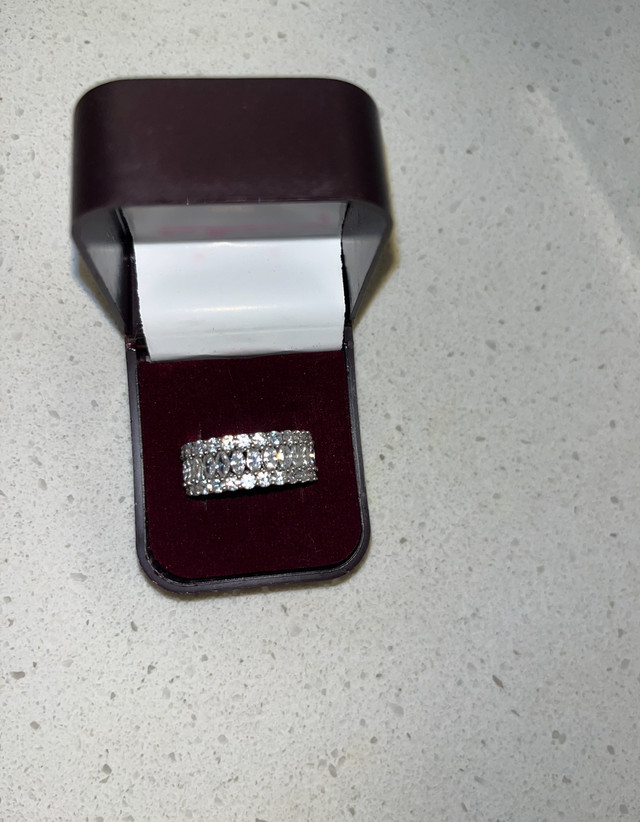 Marquise Eternity Band Ring - photo 3
