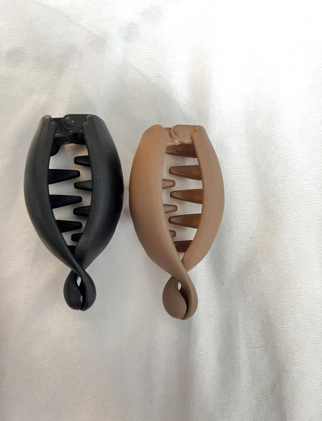 Set of 2 Matte Hair Claws