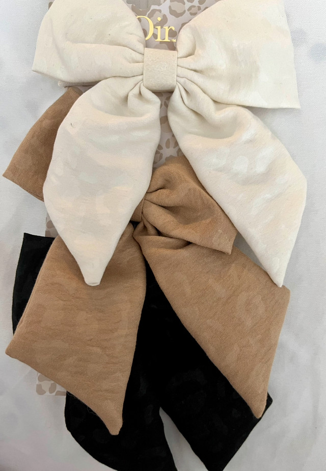Set of 3 Oversized Bow Hair ties
