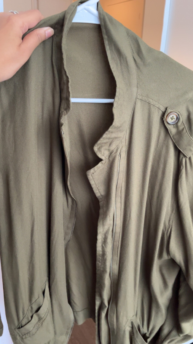 L.O.V Army Green Utility Jacket - photo 3
