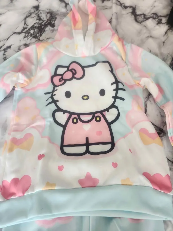 🌈 Hello Kitty Outfit - Hoodie & Pants - $10! 🌈 image indicator(5)