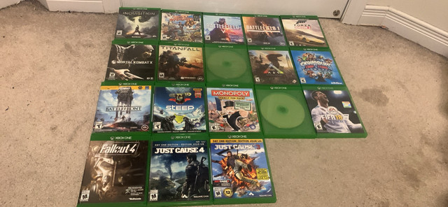 Xbox One Games - 16 Game Collection