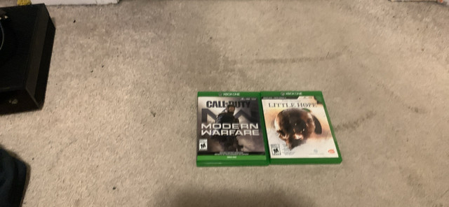Xbox One Games: Call of Duty Modern Warfare & Little Hope