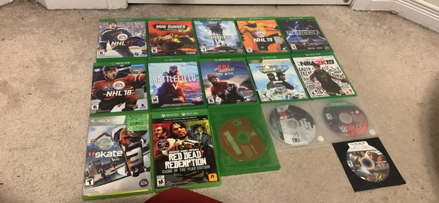 Xbox One Games - Bundle of 15