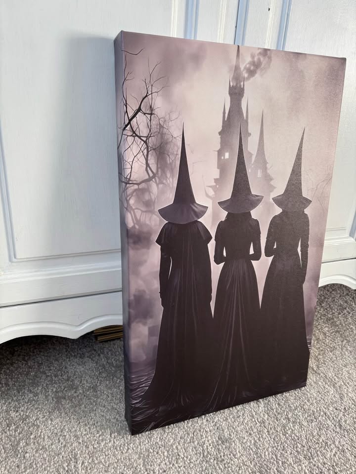 Amazing Three Witches Canvas Wall Art-Ready To Hang Art Work - photo 2