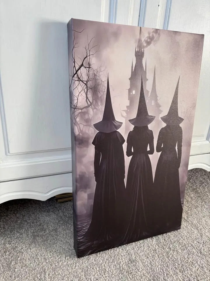 Amazing Three Witches Canvas Wall Art-Ready To Hang Art Work image indicator(2)