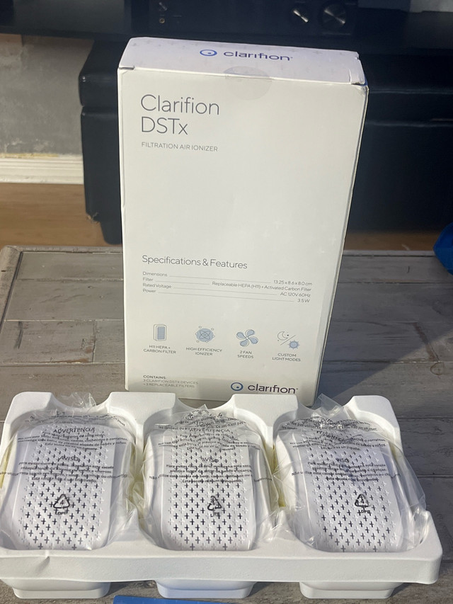 DSTx Portable Air Purifier -3/pack - photo 3