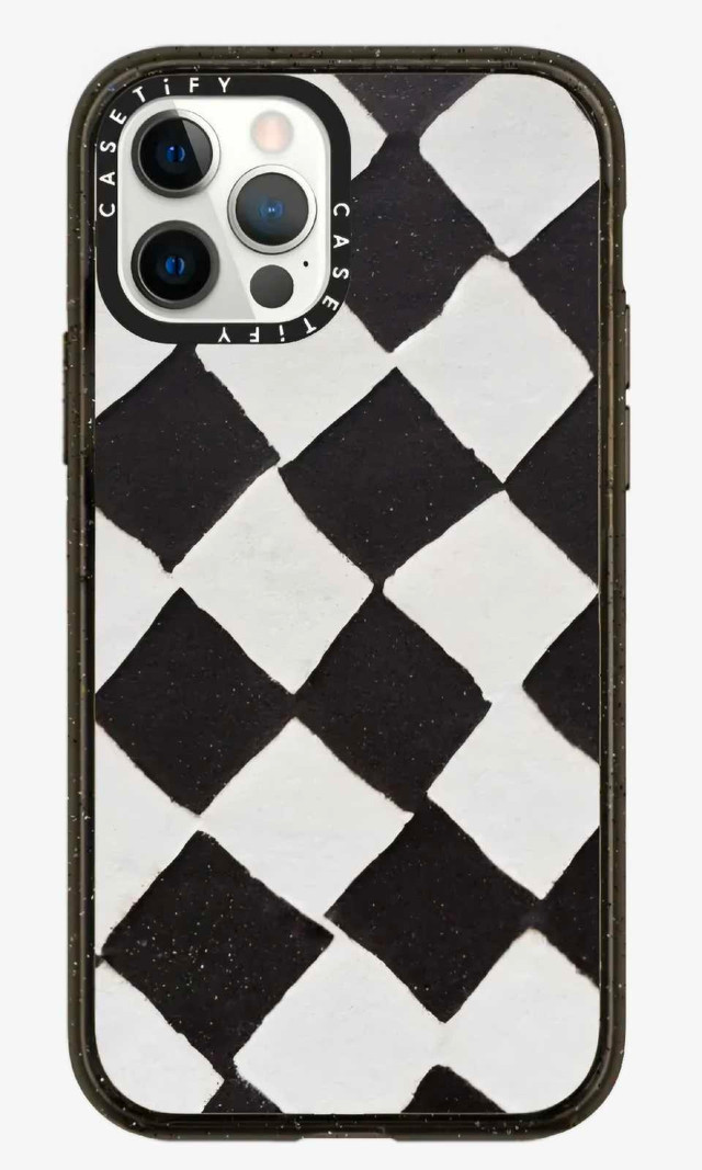 Case for Samsung Galaxy, S22+, B&W Check