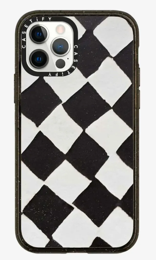 Case for Samsung Galaxy, S22+, B&W Check thumbnail