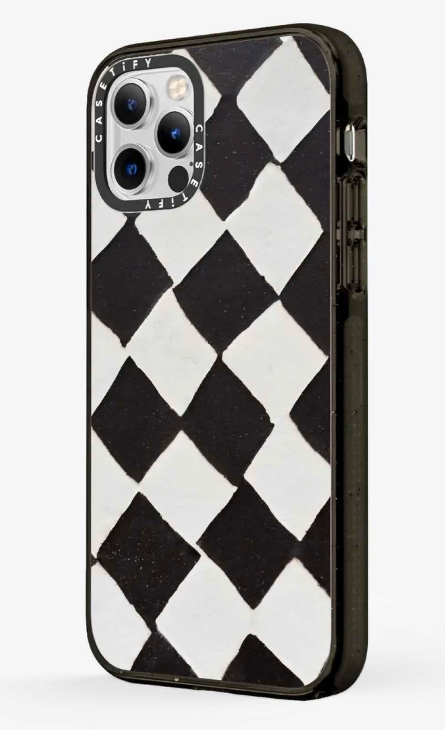 Case for Samsung Galaxy, S22+, B&W Check - photo 2