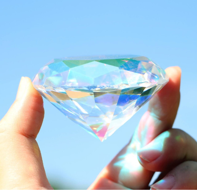 Diamond Figurine dazzling decorative piece