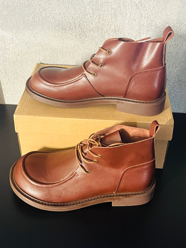 Brown Ankle Boots-Size 8.5 - photo 3