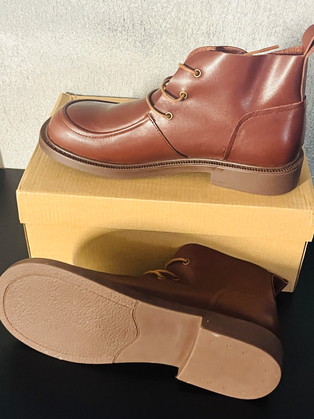 Brown Ankle Boots-Size 8.5 - photo 4