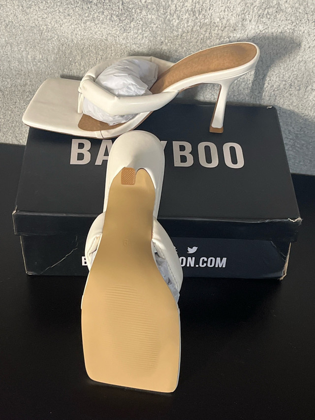 Babyboo White Heels-Size 6 - photo 2