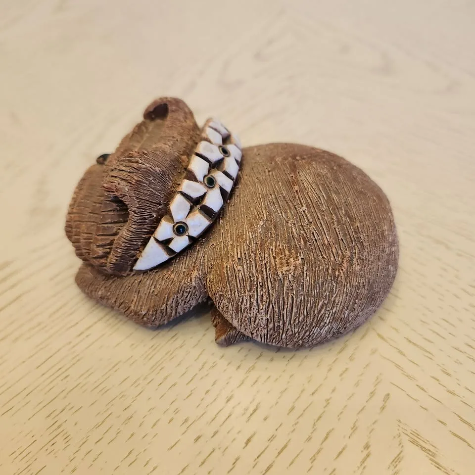 Decorative Clay Dog Ornament image indicator(4)